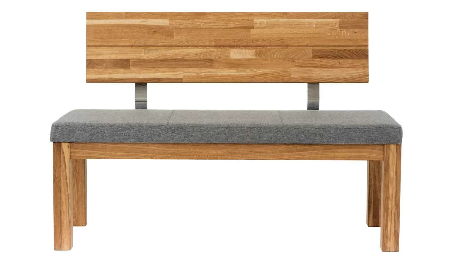 Woodford Polster-Sitzbank massiv Catania | Shark Skin (Hellgrau) 130|cm 6 Woodford Polster-Sitzbank massiv Catania | Shark Skin (Hellgrau) 130|cm – Bild 6