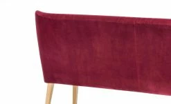 Woodford Polsterbank mit Rückenlehne Iwana | Chianti (Dunkelrot) 172|cm Eiche Bianco -Bänke Verkaufsladen 15309914 5 202208261235