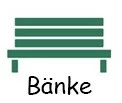 Bänke Verkaufsladen